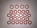 Red Fiber Washer Set (Use Drop Down Box Below)